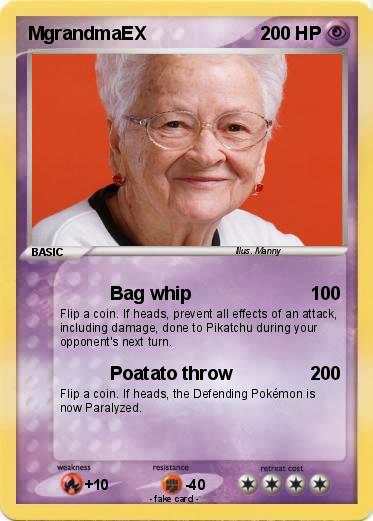 Pokemon MgrandmaEX