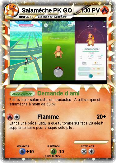 Pokemon Salamèche PK GO