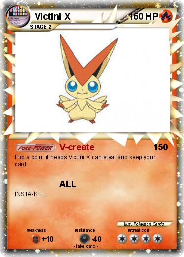 Pokemon Victini X