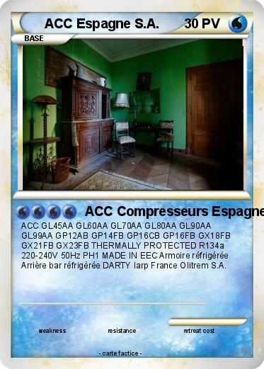 Pokemon ACC Espagne S.A.