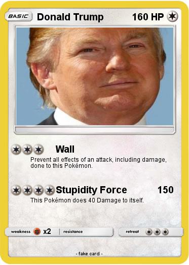 Pokemon Donald Trump