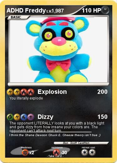 Pokemon ADHD Freddy