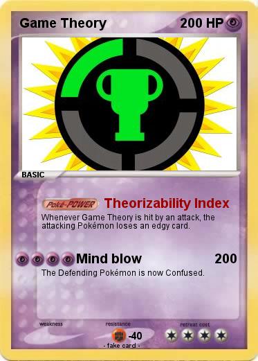 Pokemon Game Theory
