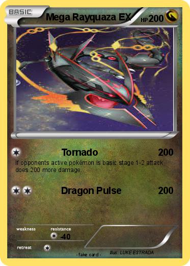 Pokemon Mega Rayquaza EX