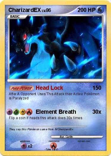 Pokemon CharizardEX