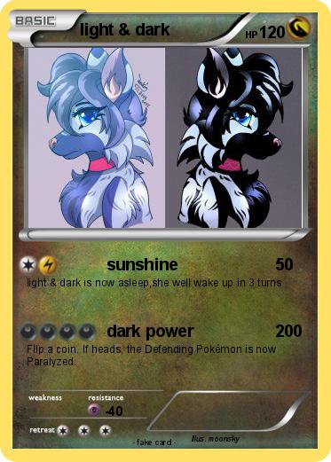 Pokemon light & dark