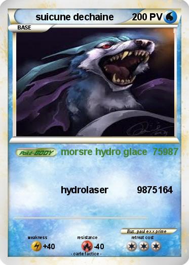Pokemon suicune dechaine