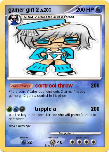 Pokemon gamer girl 2