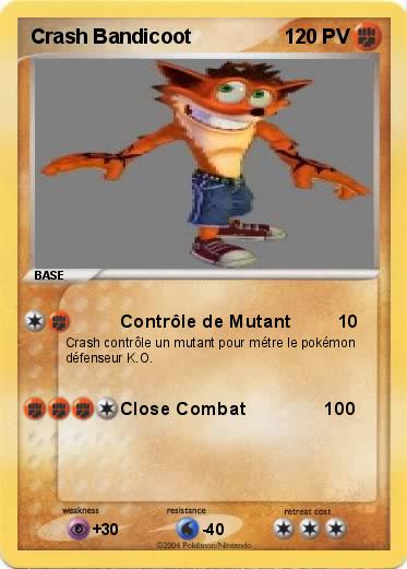 Pokemon Crash Bandicoot