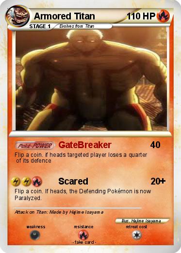 Pokemon Armored Titan