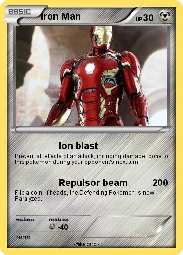 Pokemon Iron Man
