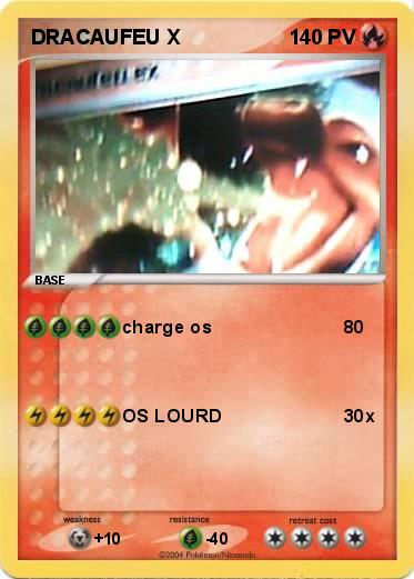 Pokemon DRACAUFEU X