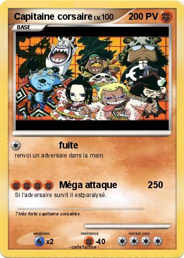 Pokemon Capitaine corsaire