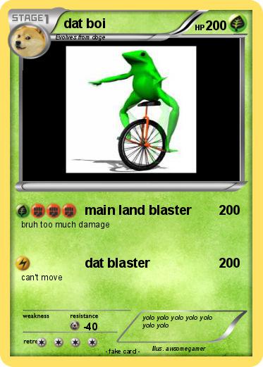 Pokemon dat boi