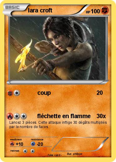 Pokemon lara croft