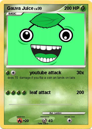Pokemon Gauva Juice