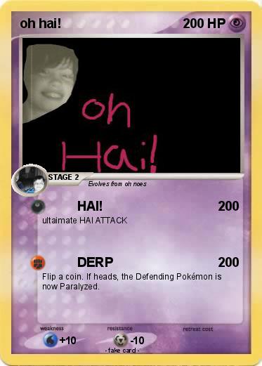 Pokemon oh hai!