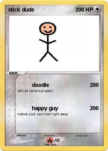 Pokemon stick dude