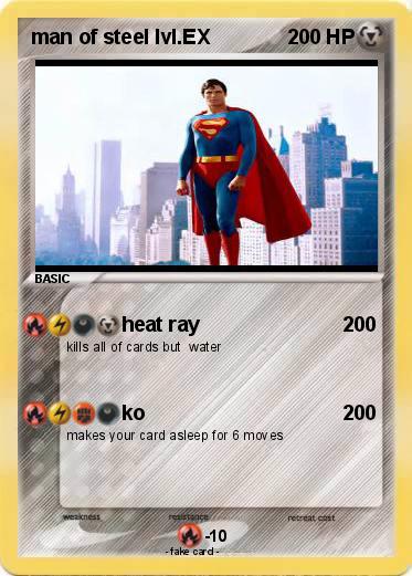 Pokemon man of steel lvl.EX
