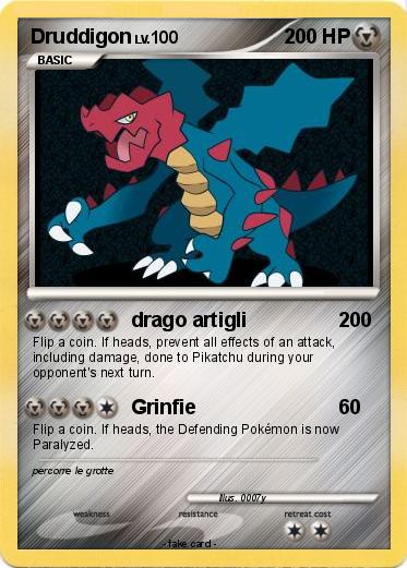 Pokemon Druddigon