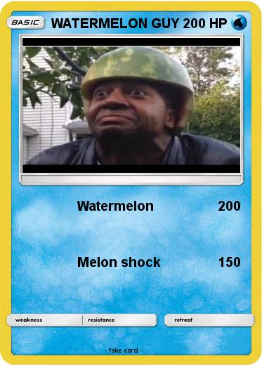 Pokemon WATERMELON GUY