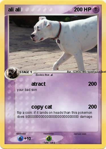 Pokemon ali ali