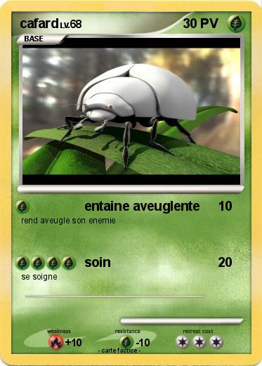 Pokemon cafard