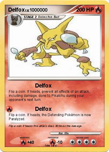 Pokemon Delfox