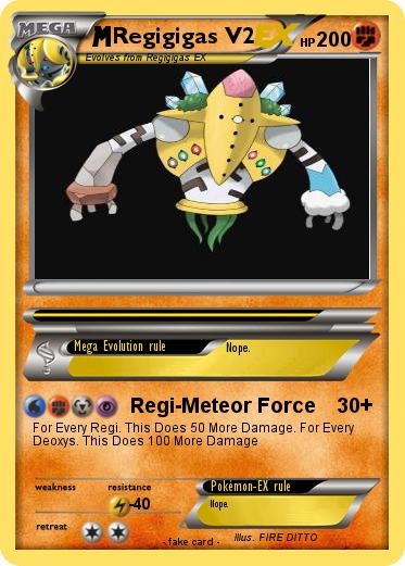 Pokemon Regigigas V2