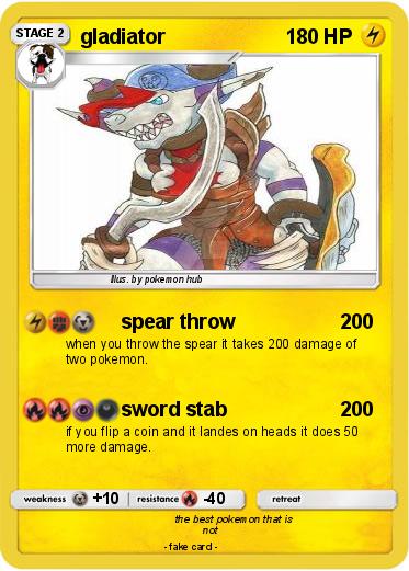 Pokemon gladiator