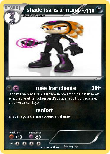 Pokemon shade (sans armure)