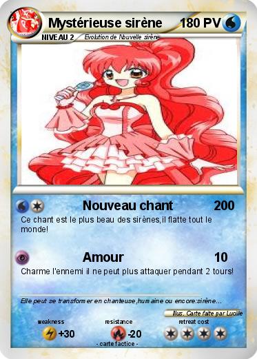Pokemon Mystérieuse sirène