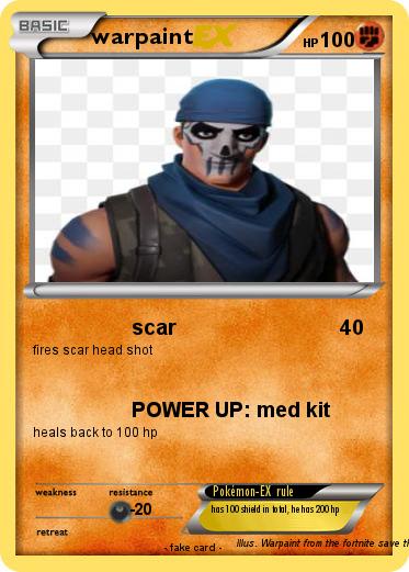 Pokemon warpaint