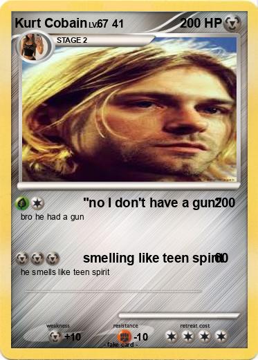 Pokemon Kurt Cobain