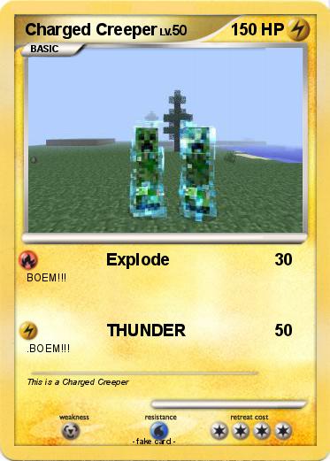 Pokemon Charged Creeper