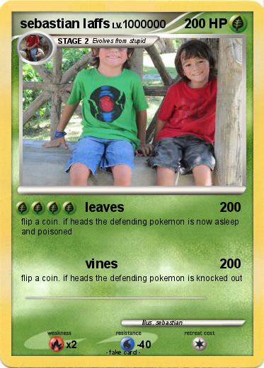 Pokemon sebastian laffs