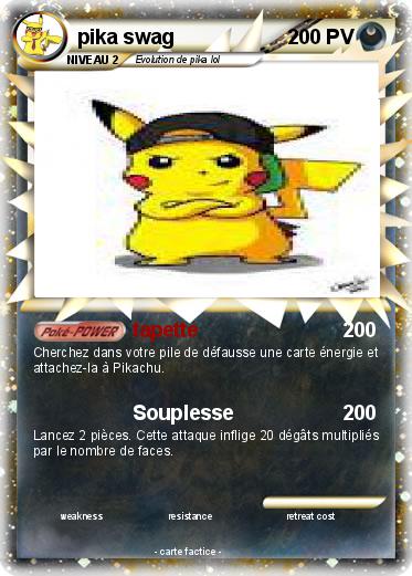 Pokemon pika swag