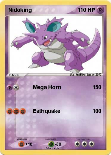 Pokemon Nidoking