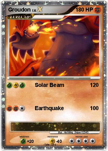Pokemon Groudon