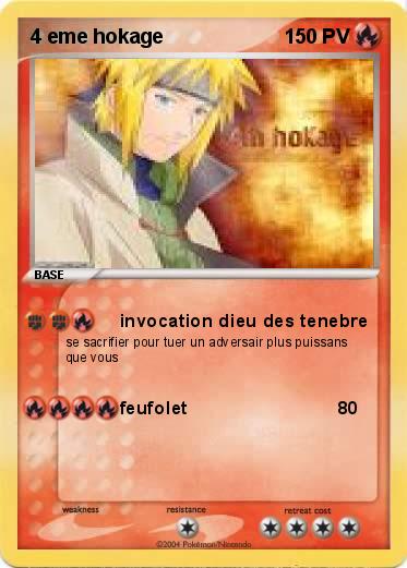 Pokemon 4 eme hokage