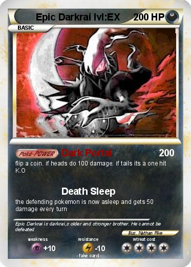Pokemon Epic Darkrai lvl:EX