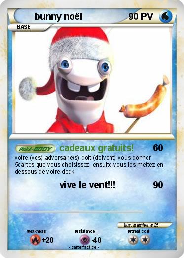 Pokemon bunny noël