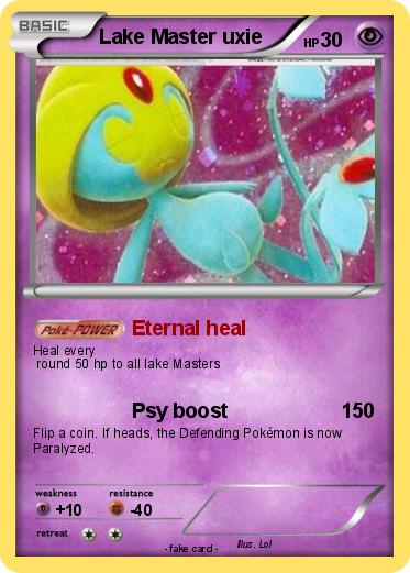 Pokemon Lake Master uxie