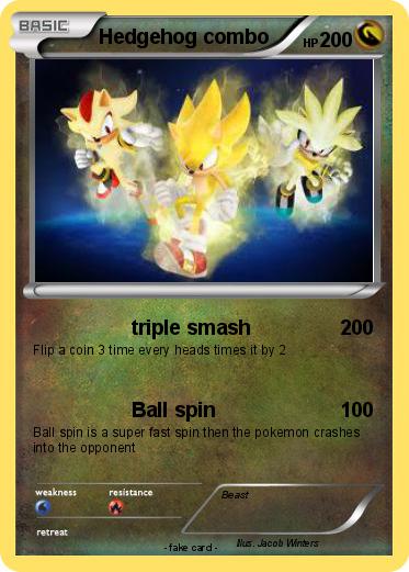 Pokemon Hedgehog combo