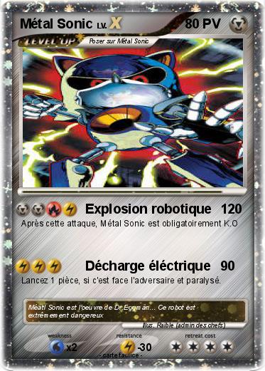 Pokemon Métal Sonic