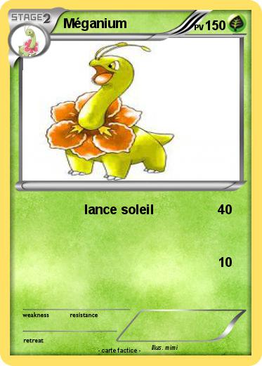 Pokemon Méganium