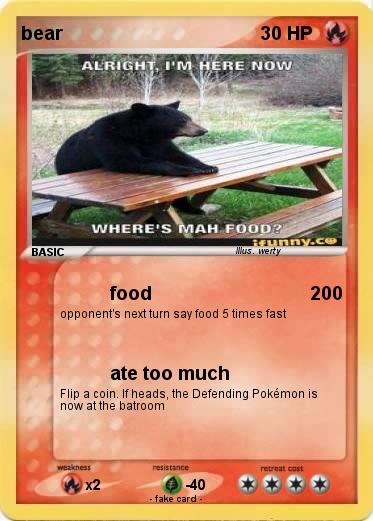 Pokemon bear