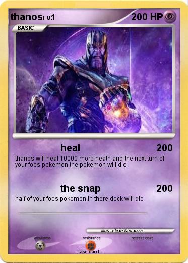 Pokemon thanos