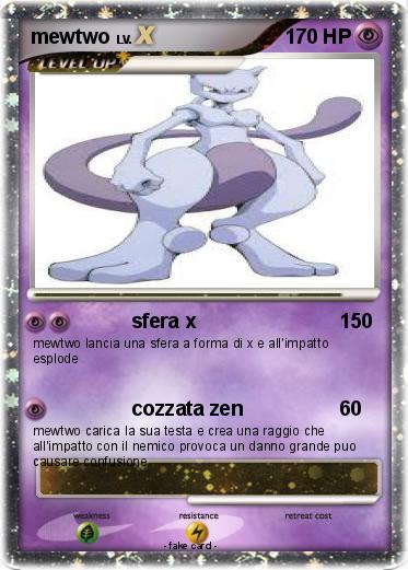 Pokemon mewtwo