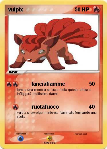 Pokemon vulpix